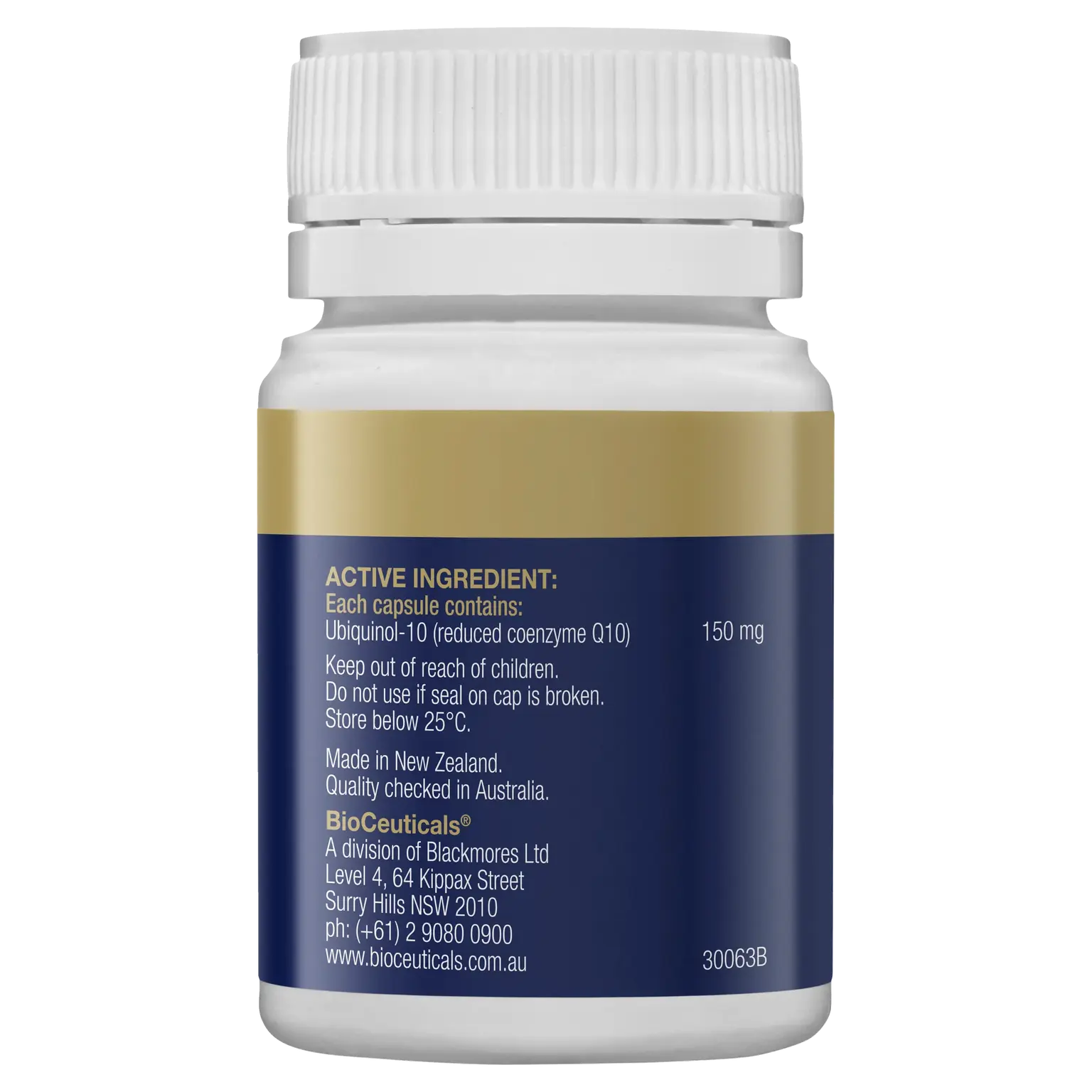 BioCeuticals Ubiquinol BioActive 150mg