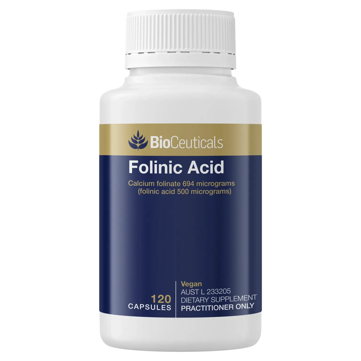BioCeuticals Folinic Acid 120c