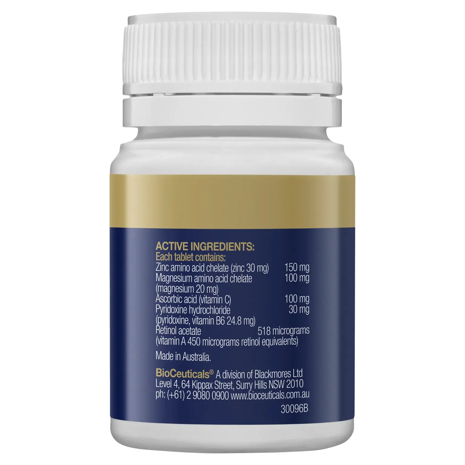 BioCeuticals Zinc Sustain 60t