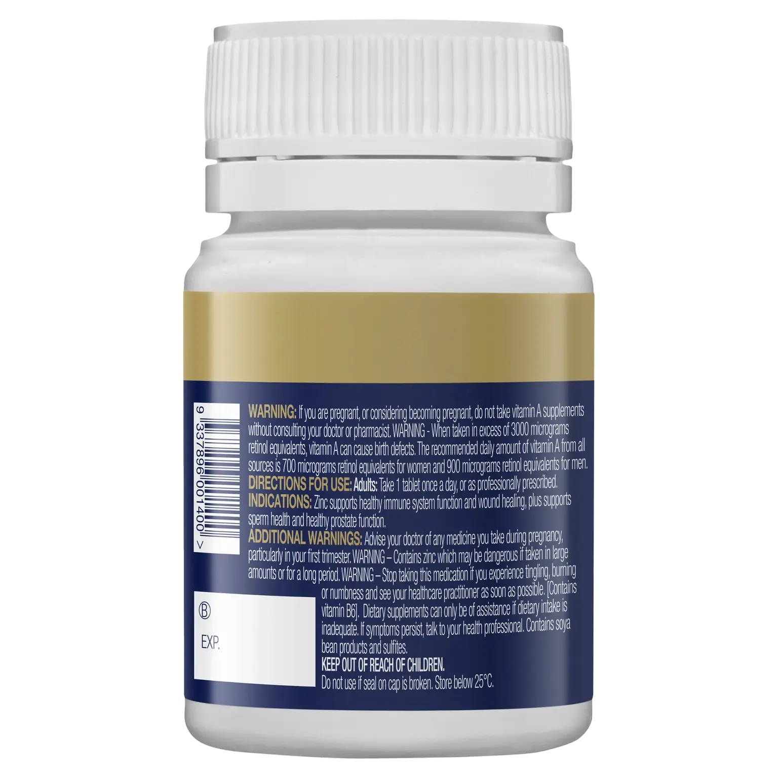 BioCeuticals Zinc Sustain 60t