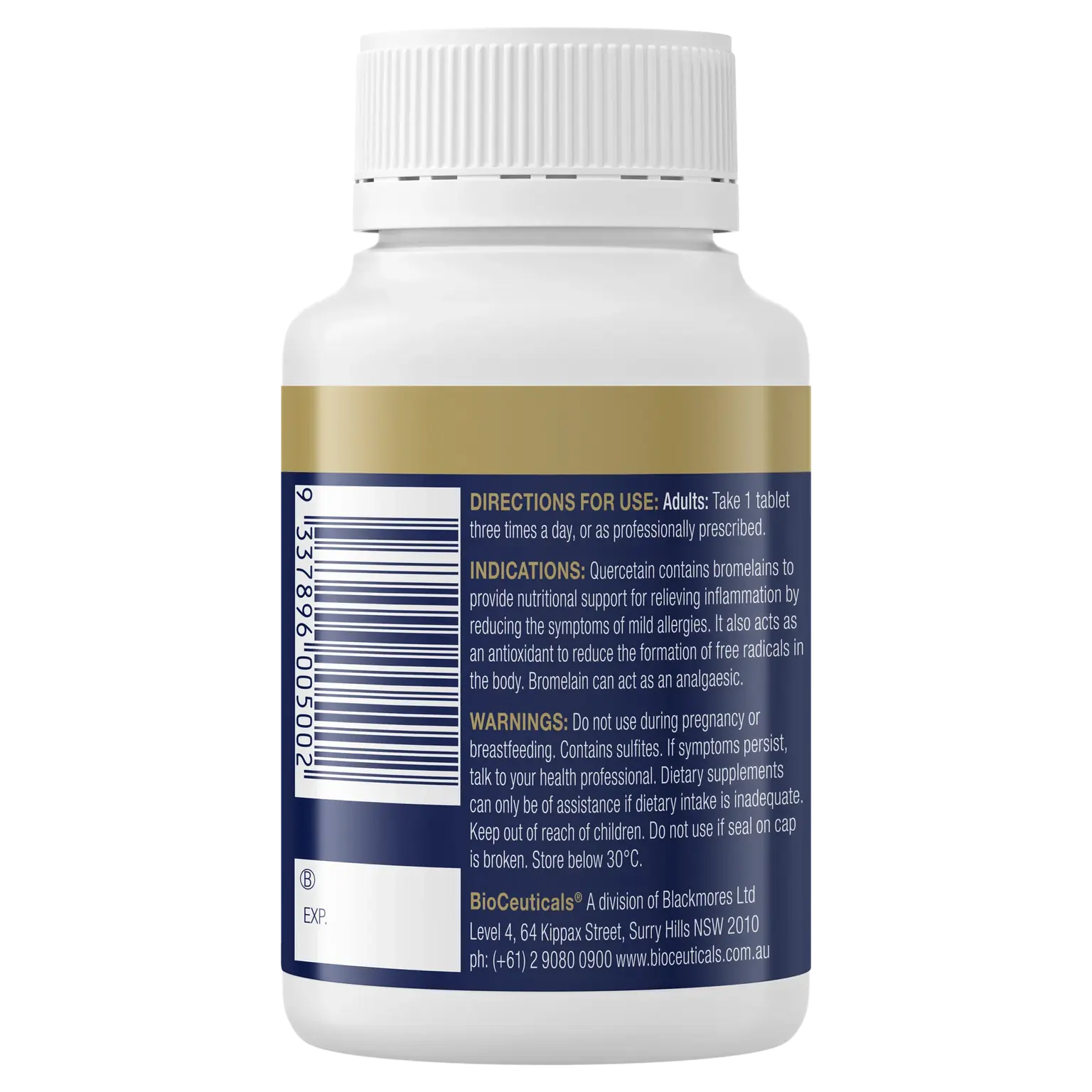 BioCeuticals Quercetain 60t