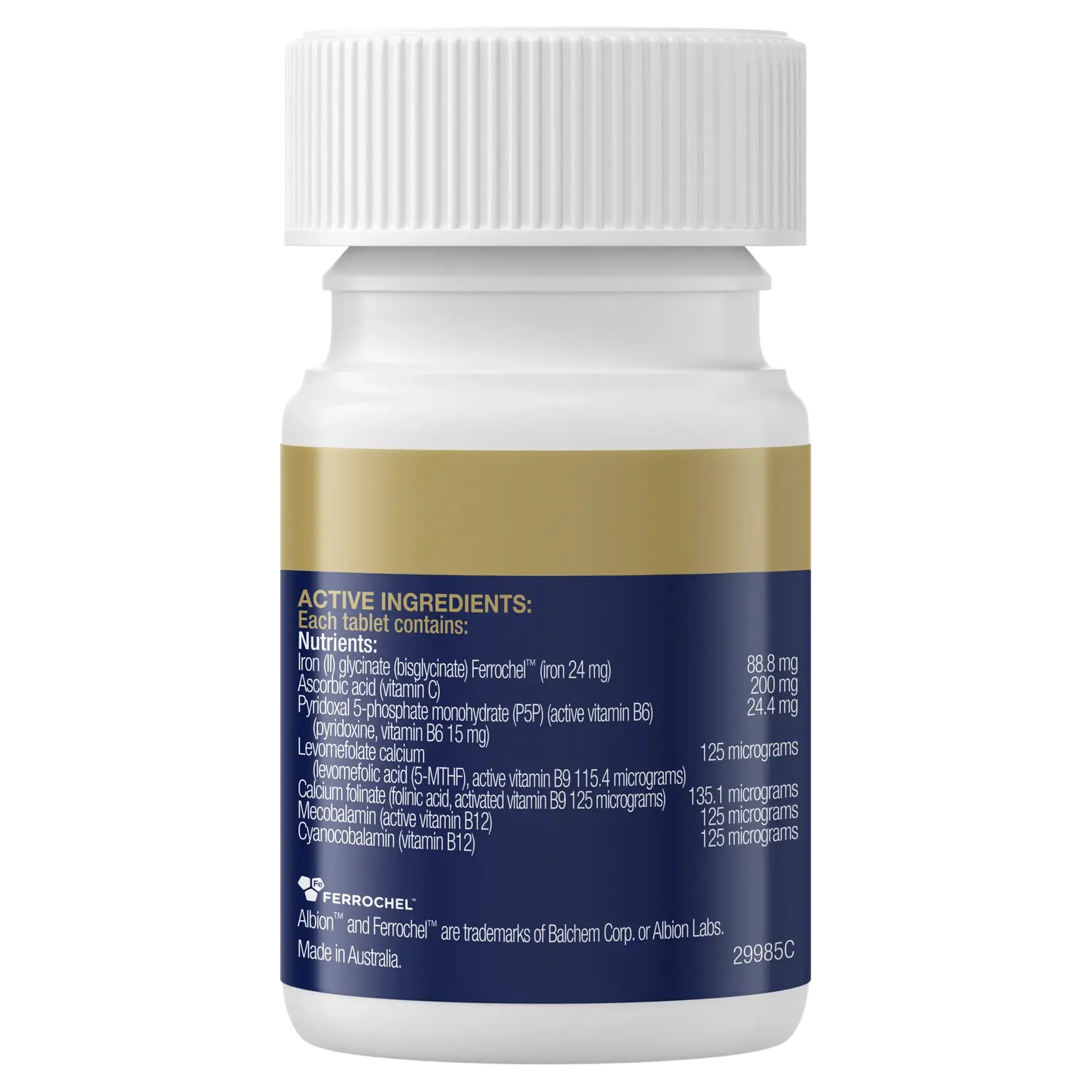 BioCeuticals Iron Sustain 30t