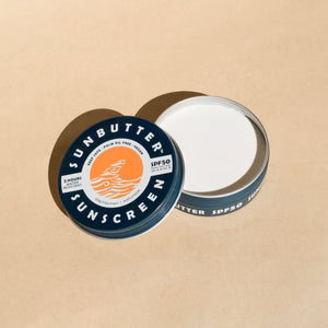 SunButter SPF50 Water Resistant Reef Safe Sunscreen Tin 100g