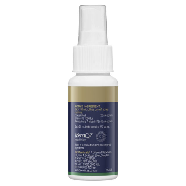 BioCeuticals D3 + K2 Oral Spray 50ml