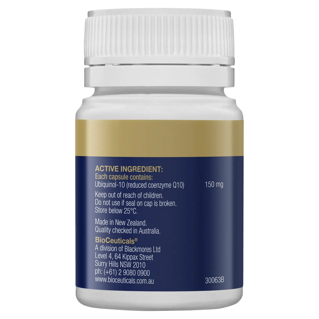 BioCeuticals Ubiquinol BioActive 150mg