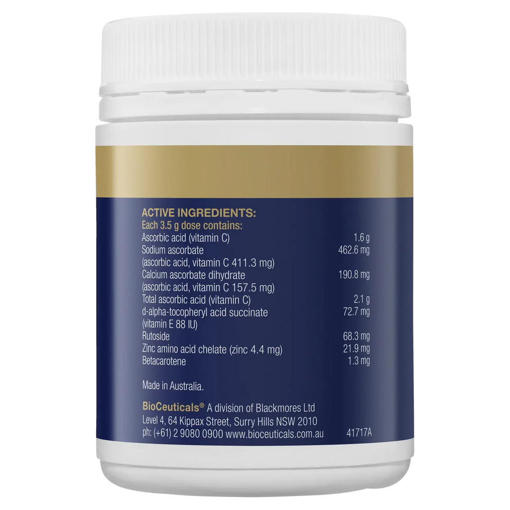 BioCeuticals Ultra Potent-C Orange Oral Powder 200g