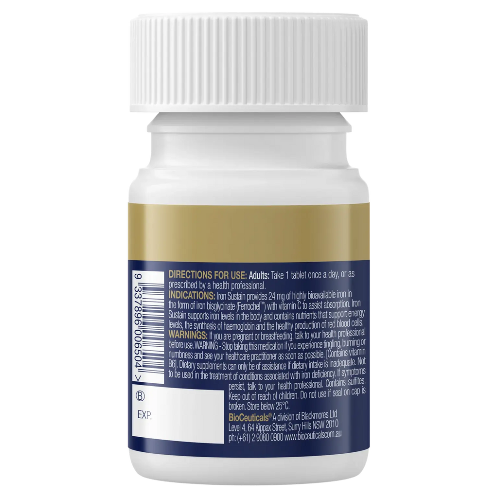 BioCeuticals Iron Sustain 30t