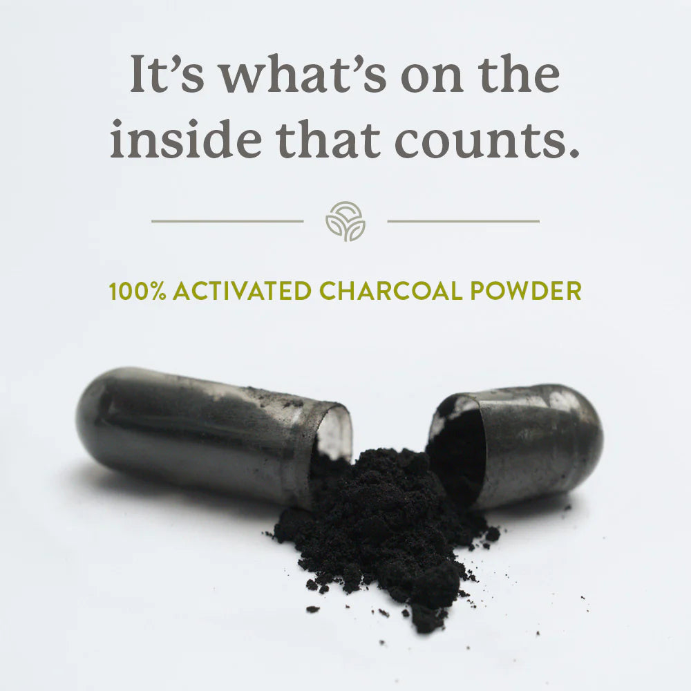 Natures Sunshine Activated Charcoal 260mg 100c