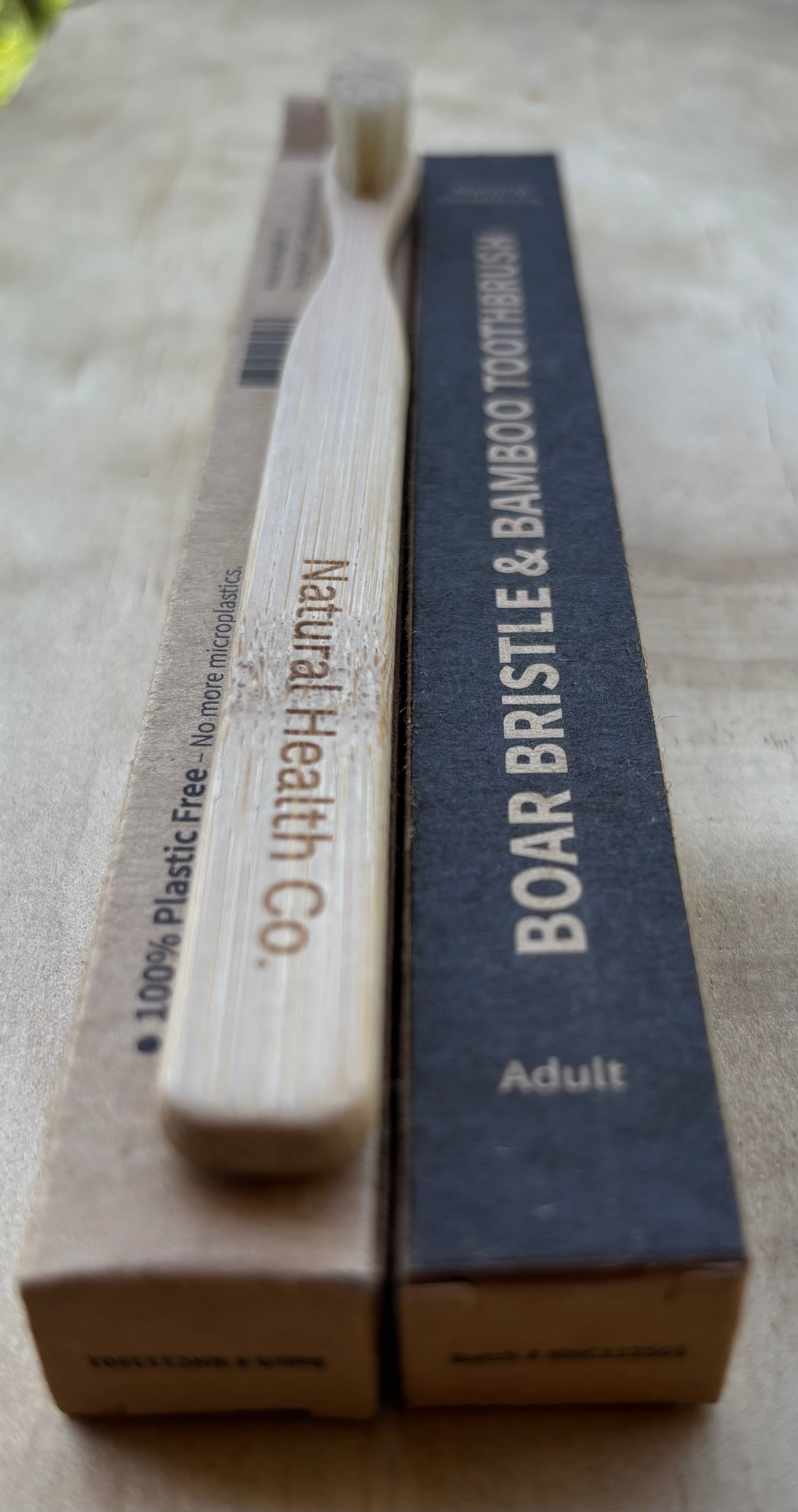 Natural Bristle & Bamboo Toothbrush