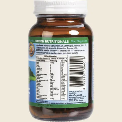 Green Nutritionals Hawaiian Pacifica Spirulina