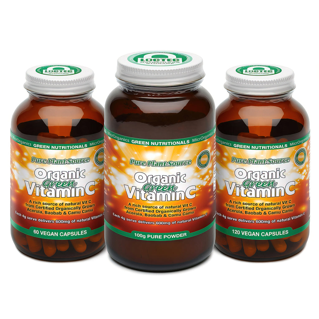 Green Nutritionals Pure Plant-Source Organic Green Vitamin C