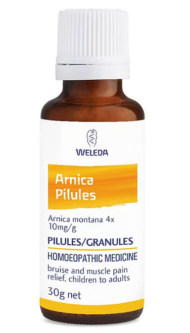 Weleda (Homoeopathic Medicine) Arnica montana (4x) 10mg/g Pilules 30g