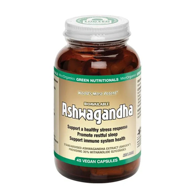 Green Nutritionals Bioavailable Ashwagandha 45vc