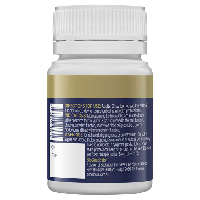 BioCeuticals Methyl B12 Chewable 60t